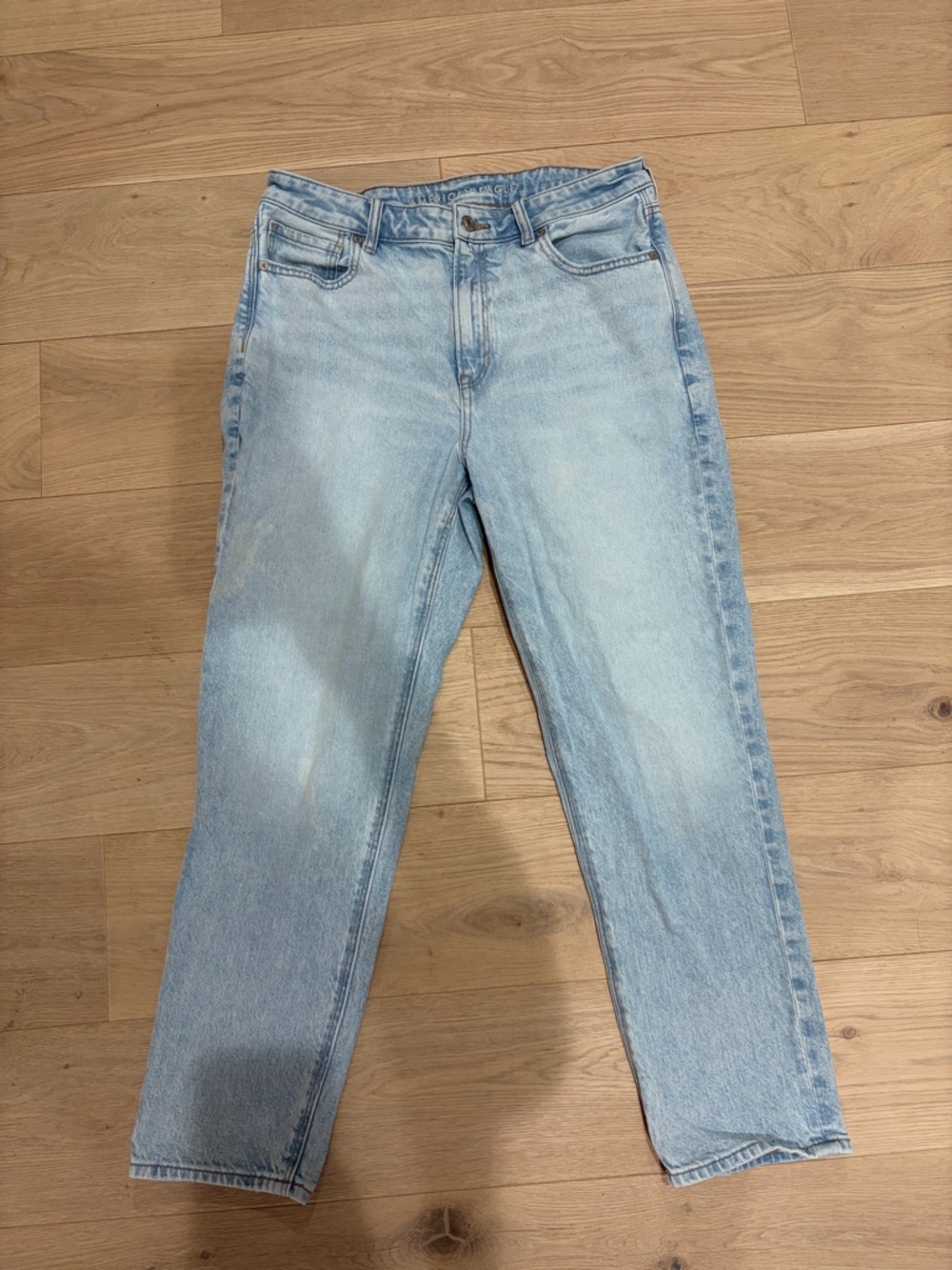 American Eagle Outfitters Light Wash Denim Shorts